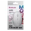 Bezdrôtová myš s tichým kliknutím AURIS MB-027 800/1200/1600 DPI biela