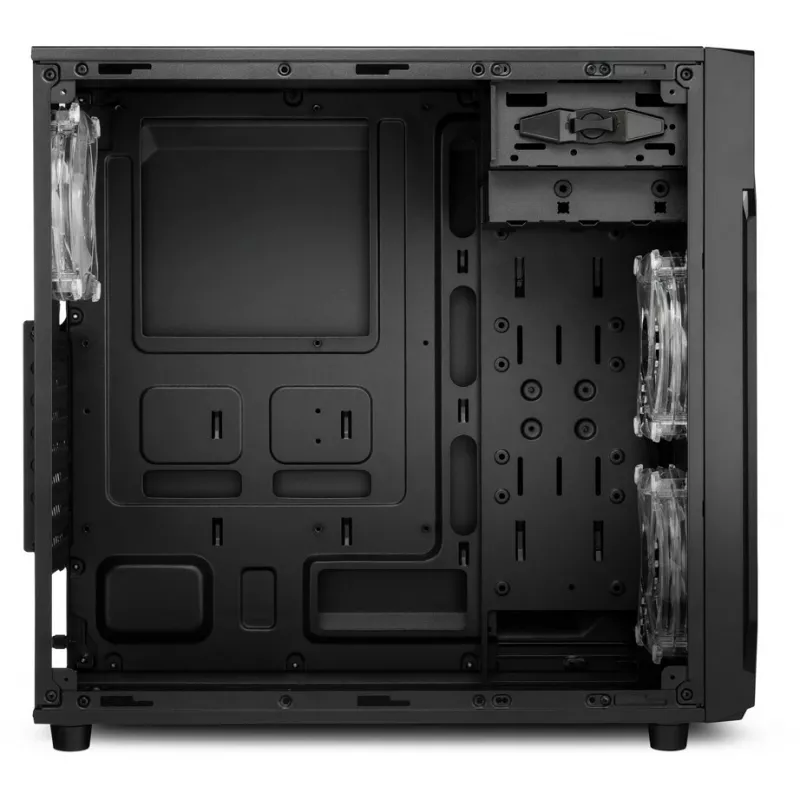 PC skriňa Sharkoon VG6-W RGB Midi Tower čierna