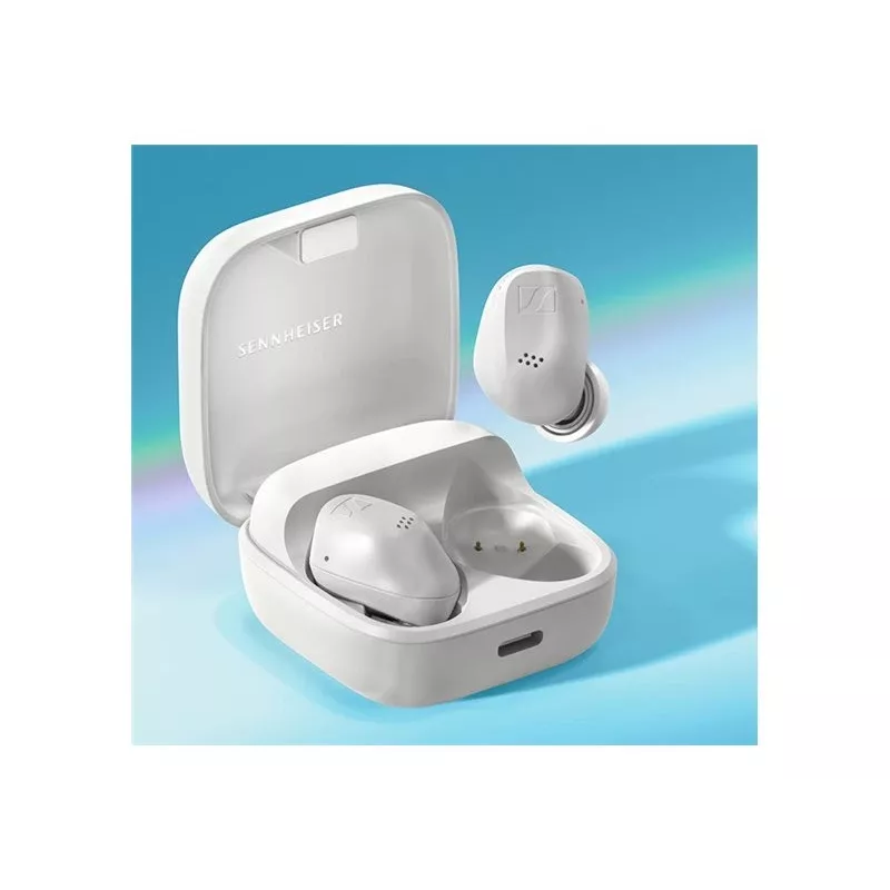 Sennheiser slúchadlá | Accentum | Bluetooth | In-Ear | mikrofón | potlačenie hluku | bezdrôtové | biele
