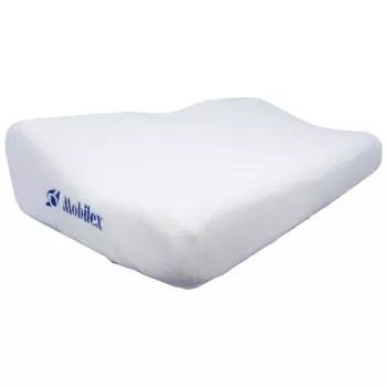 Ortopedický vankúš Mobilex SoftSleep veľkosť L, ergonomická pena, 500×300×120 mm, hustota 50 kg/m³