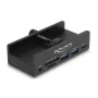 DeLOCK 64285 USB 2.0 Type-A hub 5000 Mbit/s čierny