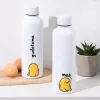Kovová fľaša na pitie Paladone Gudetama — izolovaná nerezová fľaša s dizajnom postavičky