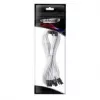 CableMod C-Series Pro pripojovací kábel – variant B, 90°, 16-Pin na 3x8-Pin PCIe, biely