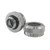 XSPC konektor G1/4 na 14mm hardtube, chróm - 8 kusov