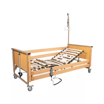 Rehabilitačná posteľ MDH CAREBED MODEL SMART s výškovým nastavením 39–80 cm, oceľový rám, max. hmotnosť používateľa 135 kg, uhol chrbta 0–70°, uhol nôh 0–35°