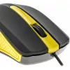 USB káblová myš, 3 tlačidlá, pogumovaný povrch