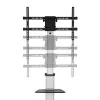 TV nástenný držiak SBOX FS-444 pre televízory 37–86 palcov, do 50 kg, VESA do 600×400
