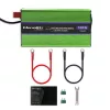 Automobilový menič Qoltec Monolith 1200 W zelený 12 V