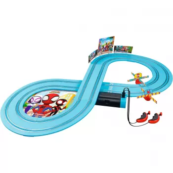 Autodráha CARRERA FIRST Spidey 20063049 — začiatočnícka dráha pre deti