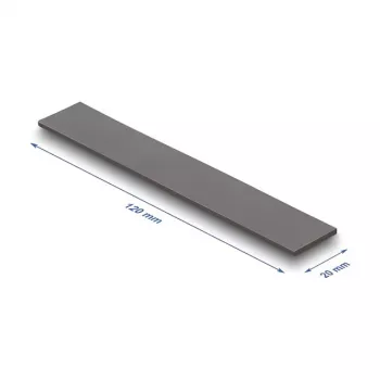 Termálna podložka DeLOCK 18478 3 W/m·K sivá 20x120x3 mm