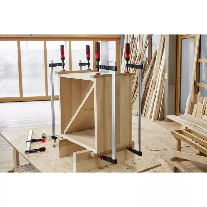 Tyčová zvierka BESSEY TG30-2K 30 cm hliník čierna červená