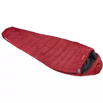 Spací vak Redwood -3 (tmavý červený/sivý)