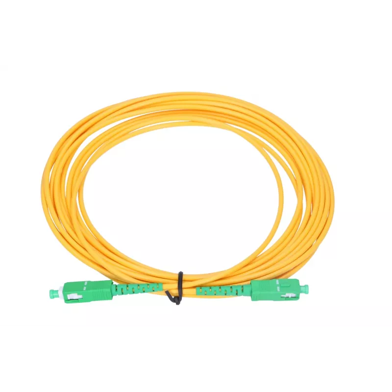 Extralink patch kábel SC/APC-SC/APC, singlemode, simplex, G.657A, 3 mm, 15 m