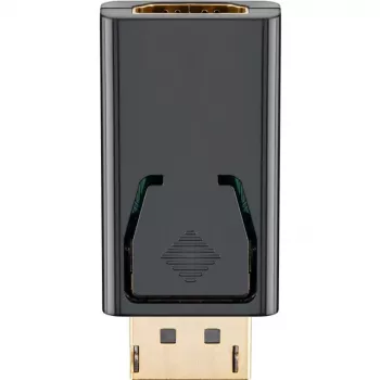 Wentronic Goobay DisplayPort na HDMI adaptér 1.1, HDMI štandardná zásuvka (typ A) - HDMI štandardná zásuvka (typ A) > DisplayPort konektor samec (51719)