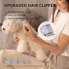 PETKIT AirClipper 5-in-1 LM4 súprava na starostlivosť o srsť zvierat s vysávačom, sivá/biela