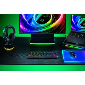 Razer BlackWidow V4 Low-Profile Tenkeyless HyperSpeed klávesnica Gaming USB RF Wireless Bluetooth QWERTY US International čierna