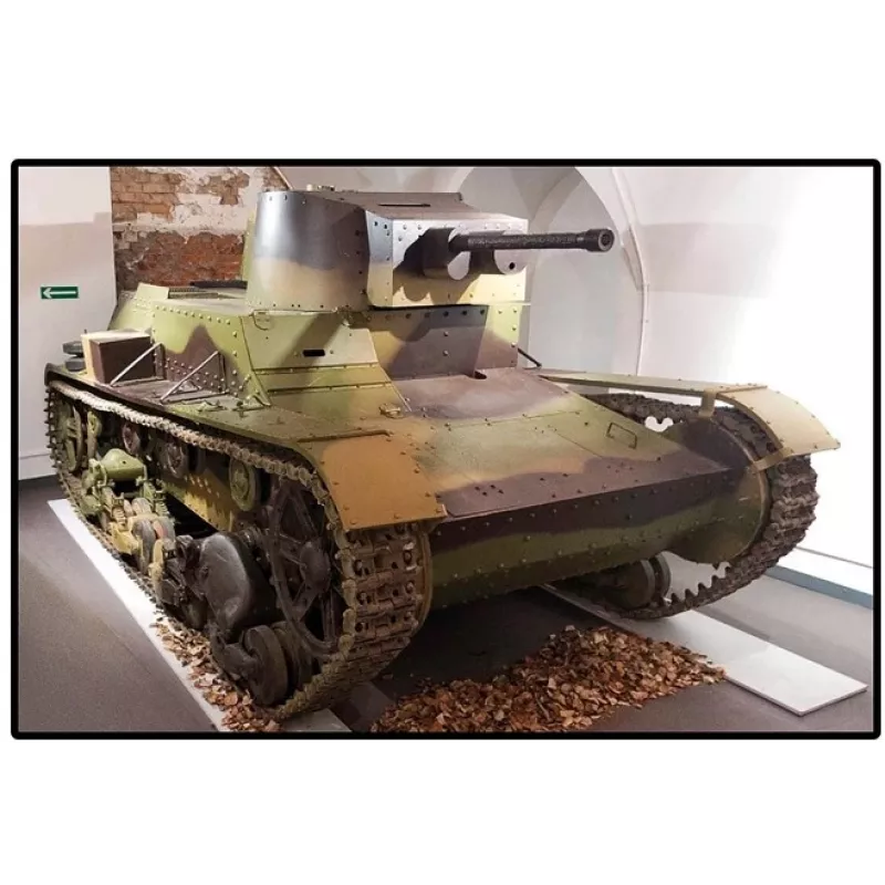 Cobi stavebnice ľahký tank 7TP model, 669 dielov, COBI-2661