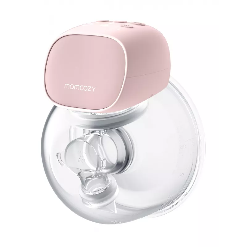 Momcozy S9 Pro dvojitá elektrická odsávačka mlieka ružová, 180 ml