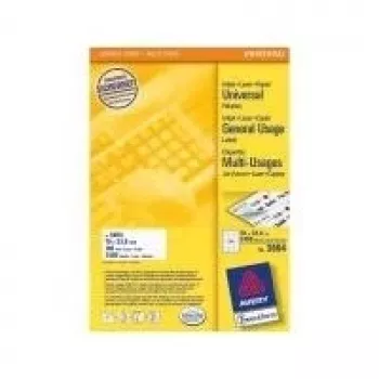 Samolepiace etikety Avery Universal 70x33,8 mm 2400 kusov