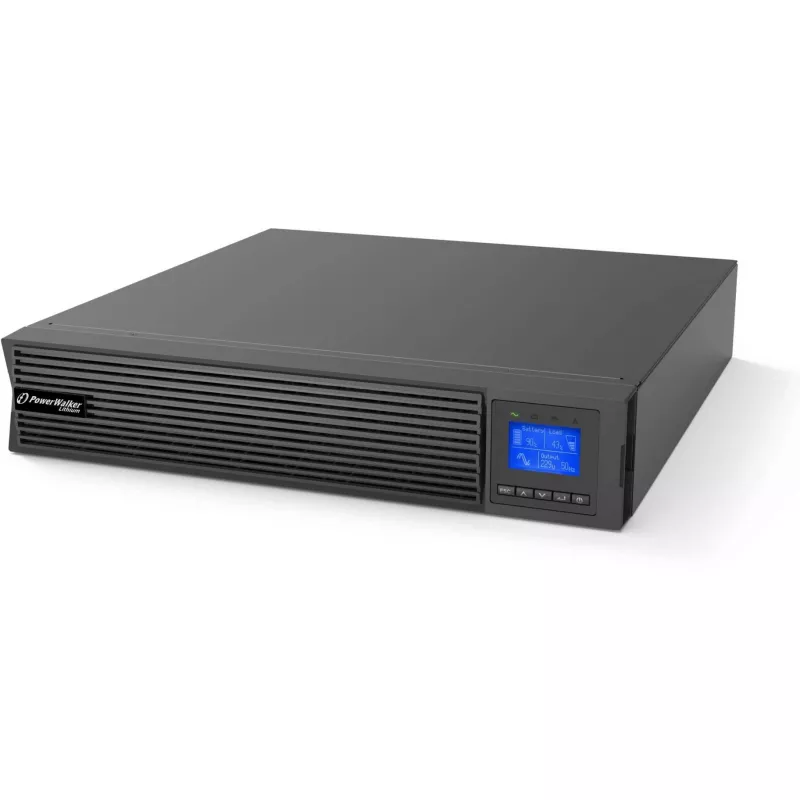 Rack UPS Powerwalker Vfi 1000 Licr Iot PF1 ON-LINE 1000VA 8X Iec C13 USB-B RS-232 LCD 2U