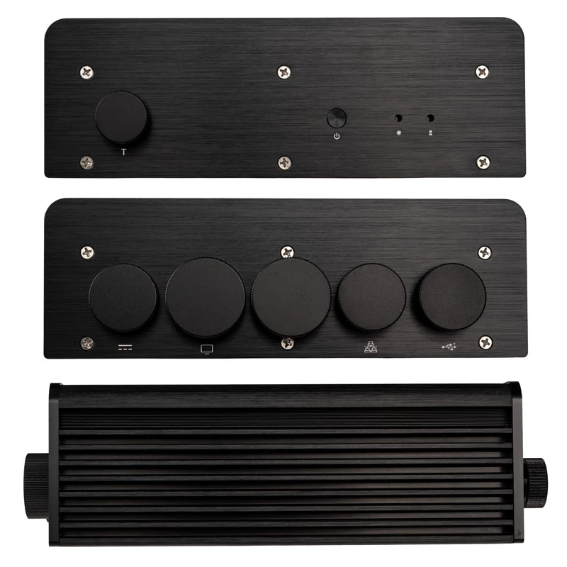 PC skriňa Akasa Pascal PX Ultra Small Form Factor čierna
