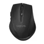 Logilink bezdrôtová myš BT5.0, ergonomická, čierna