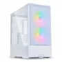 Midi-Tower PC skriňa Lian Li LANCOOL 207 — biela, priehľadný panel, podporuje ATX/MicroATX/MiniITX, bez napájacieho zdroja