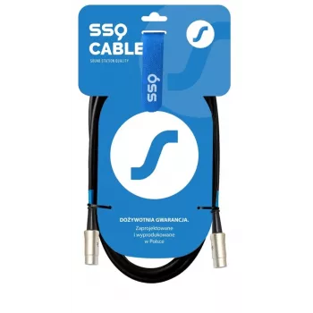 SSQ MIDI2 SS-1418 kábel MIDI (5-pinový) - MIDI (5-pinový) 2 m čierny