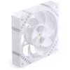 120 mm ventilátor skrine Jonsbo HF2-120 biely — Reverse Blade, PWM, ARGB