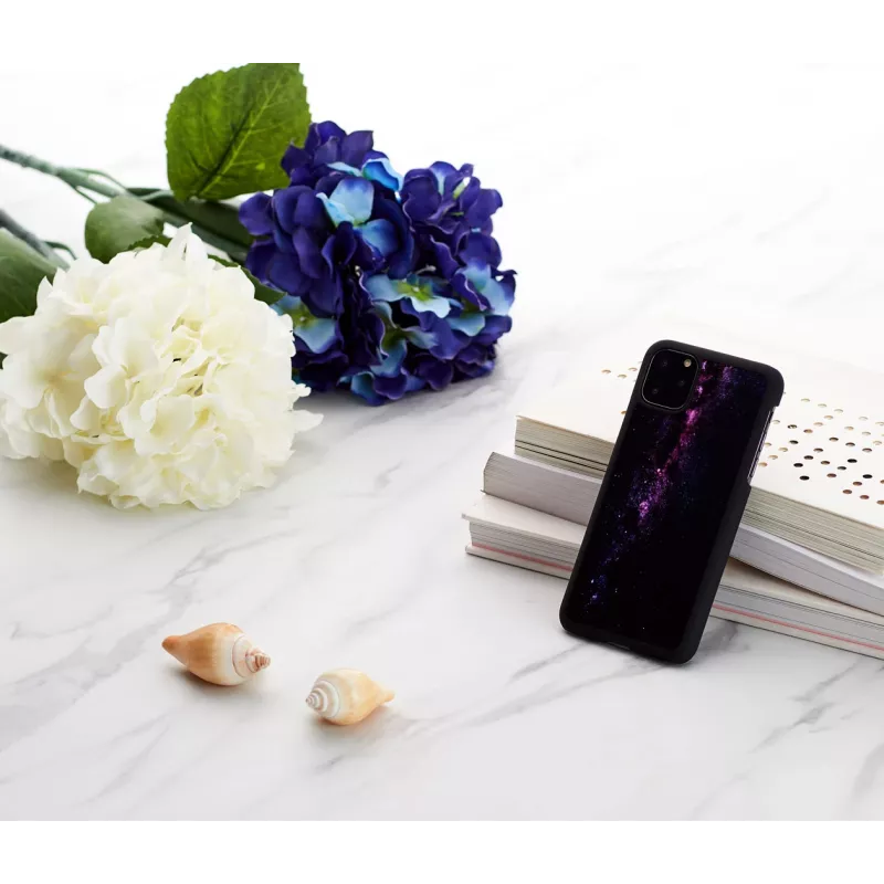 Puzdro na smartfón iKins pre iPhone 11 Pro Max – mliečna dráha čierna