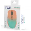Cian Technology GmbH INCA myš IWM-511RT Bluetooth+bezdrôtová RGB základná farba oranžová