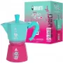 Moka kanvica Bialetti 0005393 hliník modrá ružová