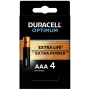 Duracell OPTIMUM AAA alkalické batérie 4-balík – dlhotrvajúca energia pre malé zariadenia