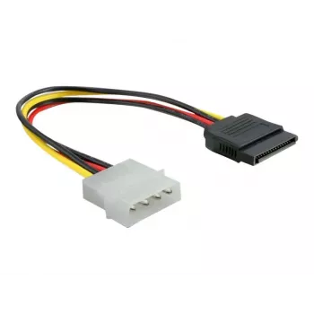 Napájací kábel SATA HDD DeLOCK B40160100 4-pin samec rovný 0,12 m