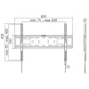 Držiak na TV LogiLink BP0017 177,8 cm (70 palcov) čierny