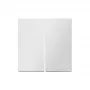 Berker 16236089 Kolískové tlačidlo, Polar White Velvet, balenie 10 ks