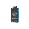 Natec Cricket NNC-1925 ethernetový adaptér USB-C 3.1 Gen 1 na RJ45, 1000 Mbit/s, kábel 15 cm, hliník, sivý
