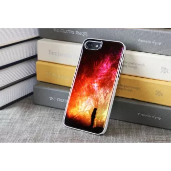 Ochranné puzdro iKins pre Apple iPhone 8/7 — Starry Night biela