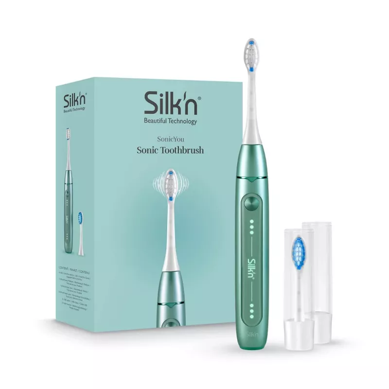 Sonická zubná kefka Silk'n SonicYou zelená mätová