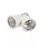 Synergy 21 LED adaptér pre LED žiarovky E27->2*E27