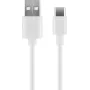 Wentronic 59126 0,5 m USB-A USB-C konektor samec-konektor samec biely USB kábel (59126)