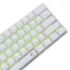 Káblová mechanická klávesnica White Shark Shinobi-2 (GK-004221) — modré spínače, biela, US-layout