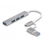 Delock 64214 produkt strieborná