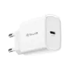 Nástenná nabíjačka Tellur TLL151421 20W USB-C PD rýchle nabíjanie pre telefóny a tablety