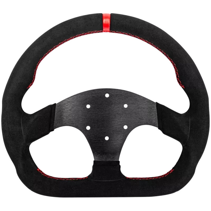 Volant Simagic P-325D 325 mm Alcantara — veniec pretekárskeho volantu bez náboja