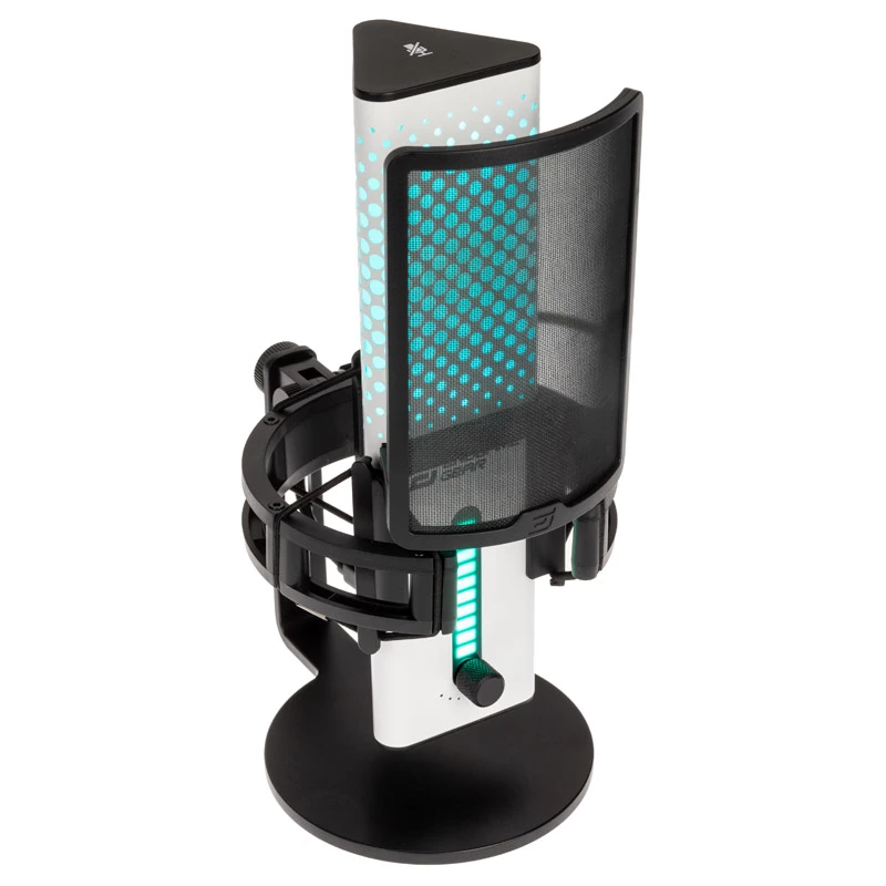Endgame Gear MICARM + XSTRM USB mikrofón – biela