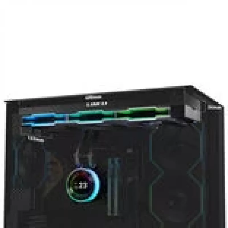 All-in-one kvapalinový chladič Lian Li GA II Hydroshift II LCD-C 360TL 12 cm čierny