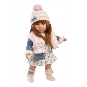 Bábika Llorens Nicole 35 cm – realistické črty, mäkké telo, bábika