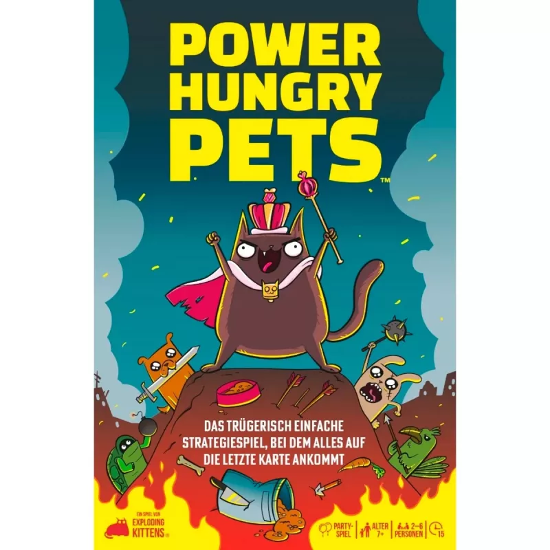 Power Hungry Pets, kartová hra