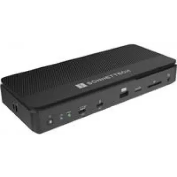 Sonnet Echo 13 Thunderbolt 5 SSD Dock – káblový, čierny, 140W Power Delivery